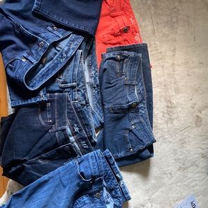 7 pairs of Limited jeans (selling all together)